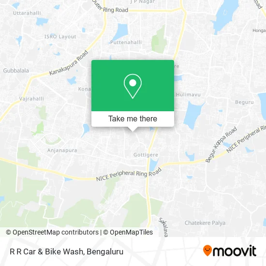 R R Car & Bike Wash map