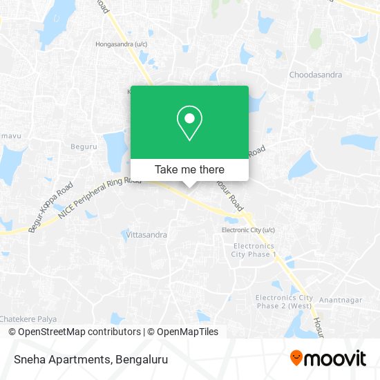 Sneha Apartments map