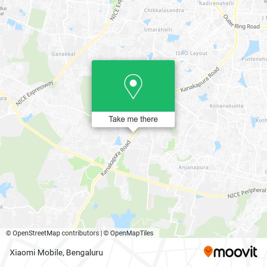 Xiaomi Mobile map