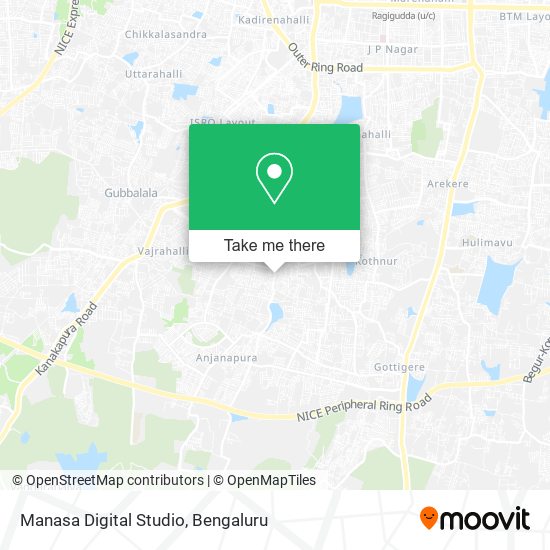 Manasa Digital Studio map