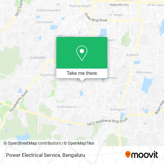 Power Electrical Service map