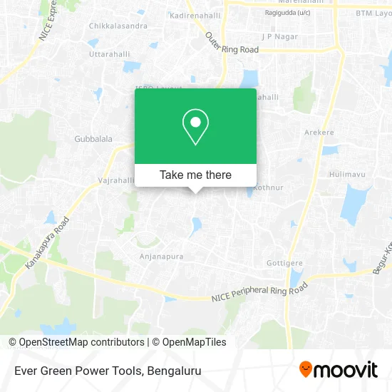 Ever Green Power Tools map