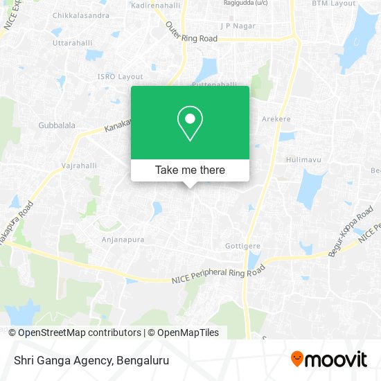 Shri Ganga Agency map