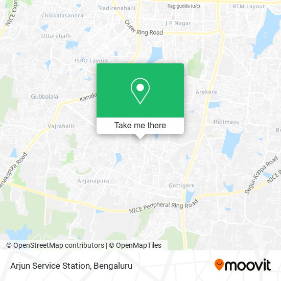 Arjun Service Station map