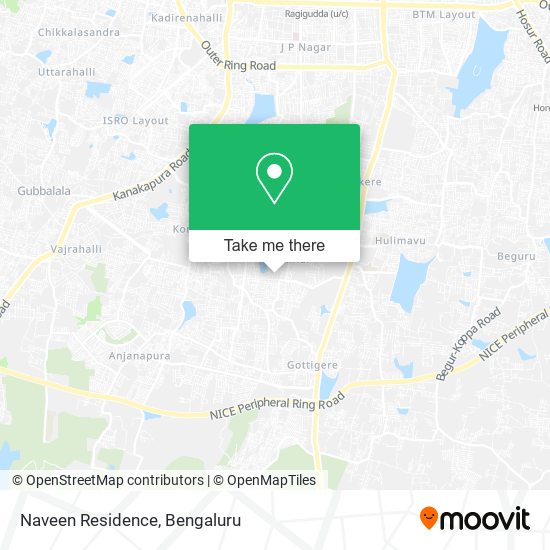 Naveen Residence map