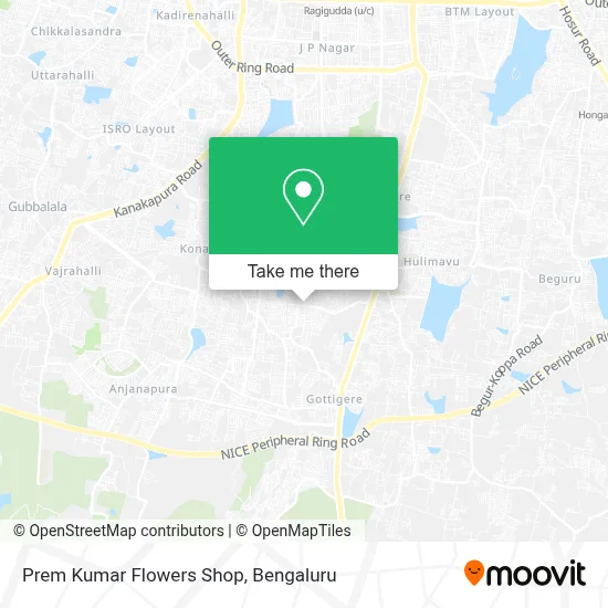 Prem Kumar Flowers Shop map