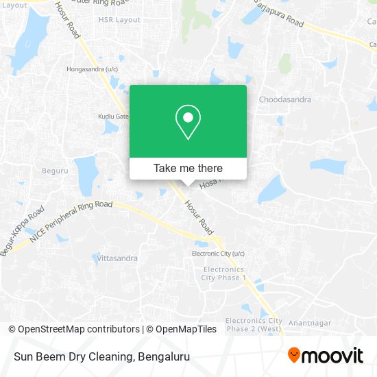 Sun Beem Dry Cleaning map