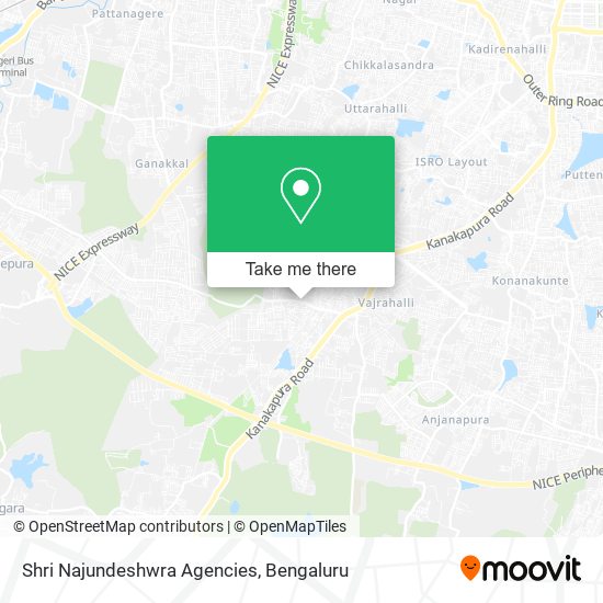 Shri Najundeshwra Agencies map