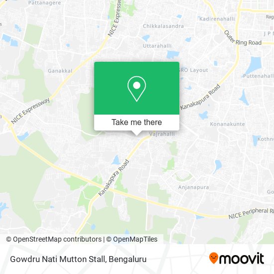 Gowdru Nati Mutton Stall map