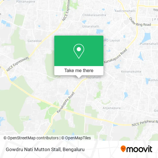 Gowdru Nati Mutton Stall map