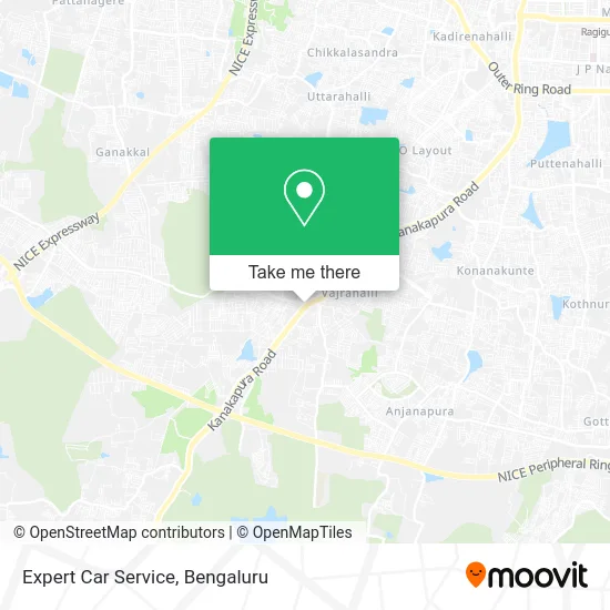 Expert Car Service map
