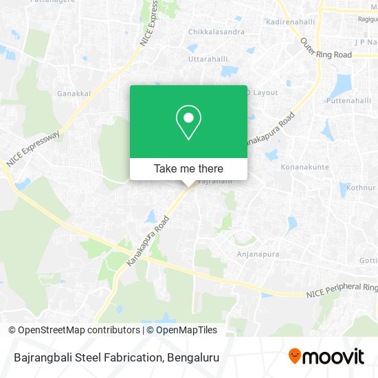 Bajrangbali Steel Fabrication map