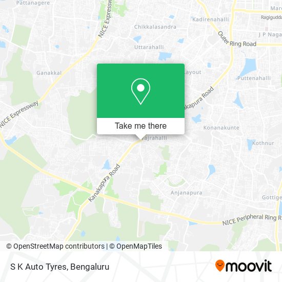 S K Auto Tyres map