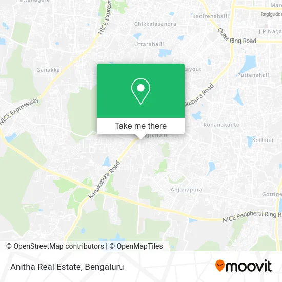 Anitha Real Estate map