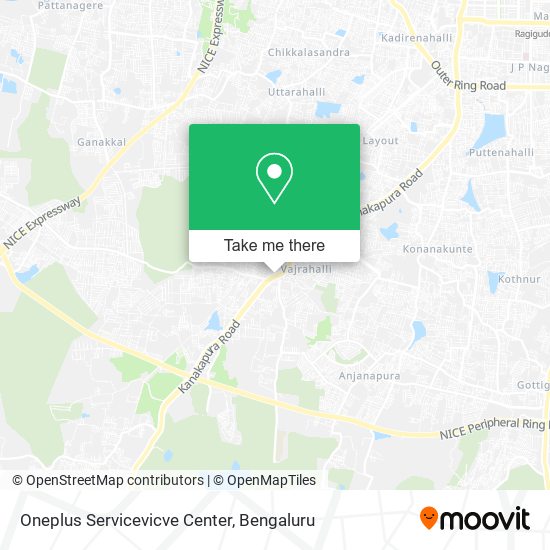 Oneplus Servicevicve Center map