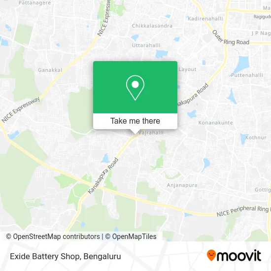 Exide Battery Shop map