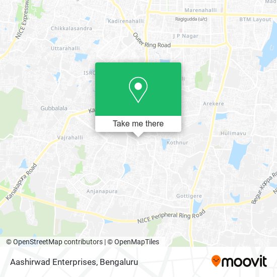 Aashirwad Enterprises map