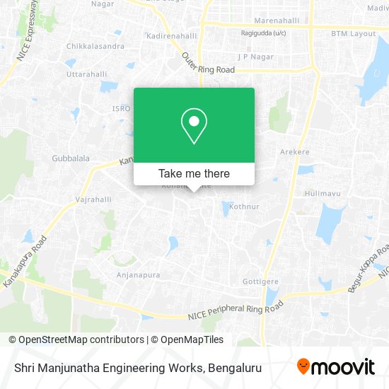 Shri Manjunatha Engineering Works map