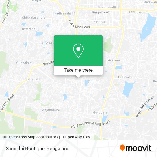 Sannidhi Boutique map