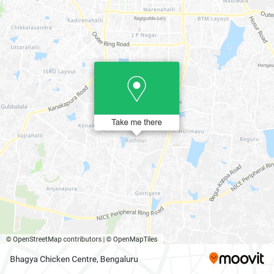 Bhagya Chicken Centre map