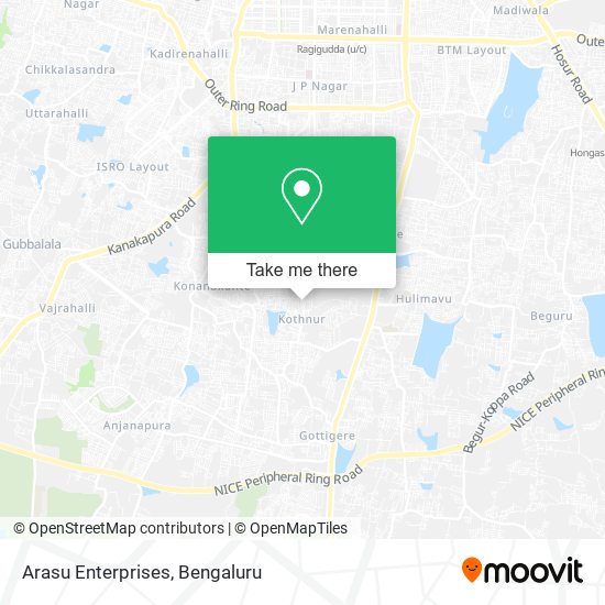 Arasu Enterprises map