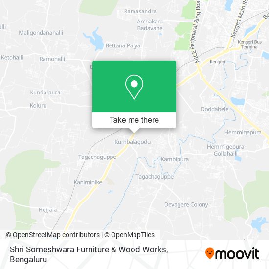 Shri Someshwara Furniture & Wood Works map