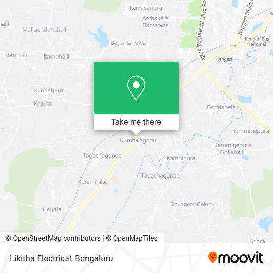 Likitha Electrical map
