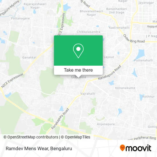 Ramdev Mens Wear map