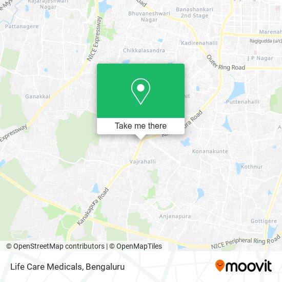 Life Care Medicals map