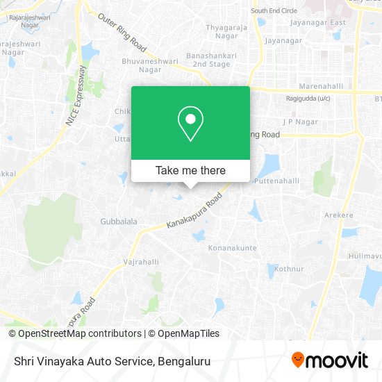 Shri Vinayaka Auto Service map
