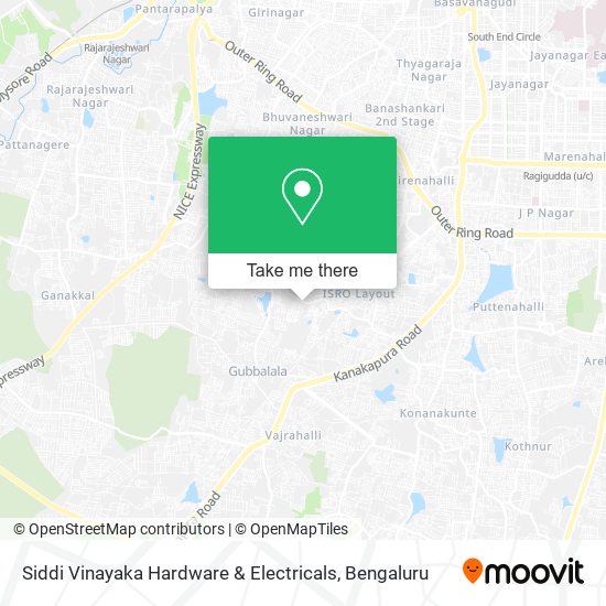 Siddi Vinayaka Hardware & Electricals map