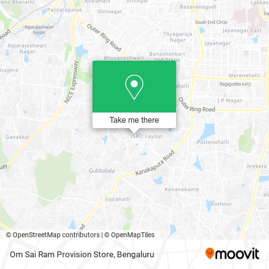 Om Sai Ram Provision Store map