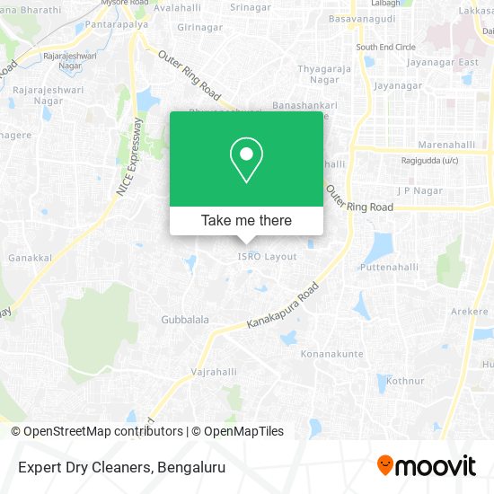 Expert Dry Cleaners map