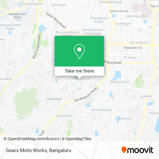 Gears Moto Works map
