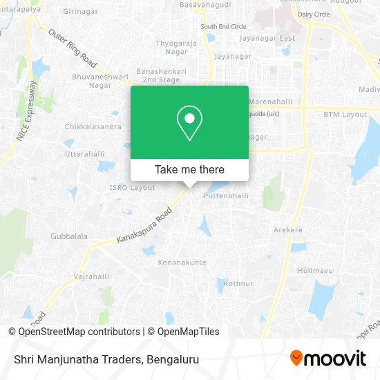 Shri Manjunatha Traders map