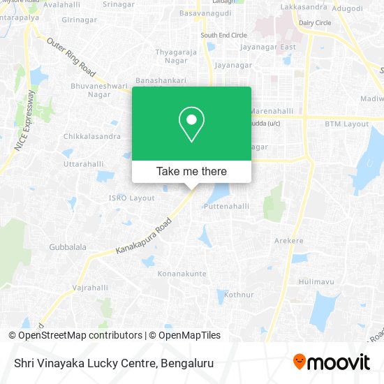 Shri Vinayaka Lucky Centre map
