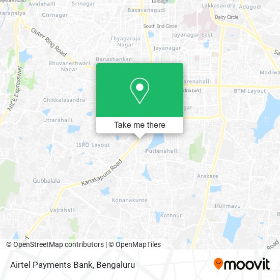 Airtel Payments Bank map