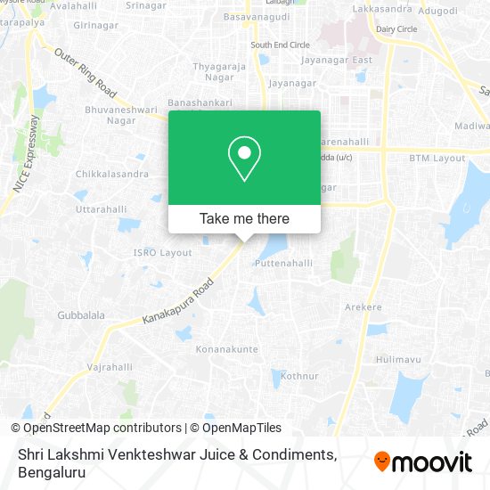 Shri Lakshmi Venkteshwar Juice & Condiments map