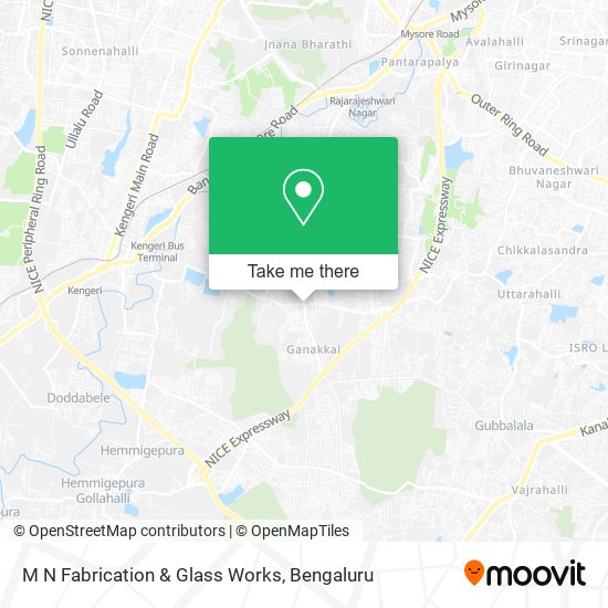 M N Fabrication & Glass Works map