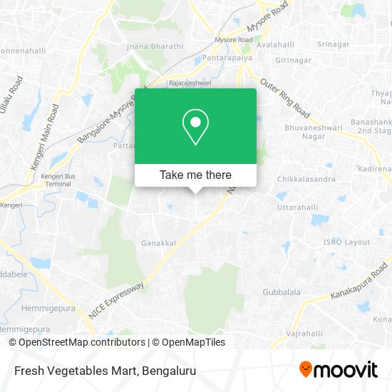 Fresh Vegetables Mart map