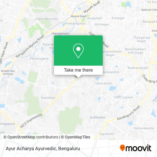 Ayur Acharya Ayurvedic map