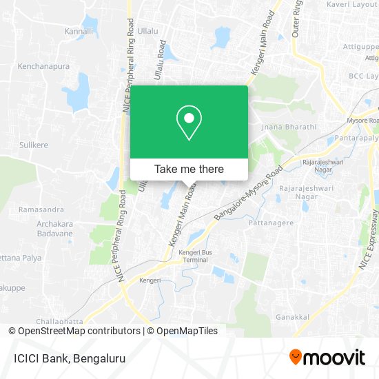 ICICI Bank map