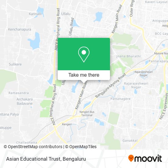 Asian Educational Trust map