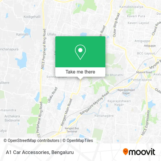 A1 Car Accessories map