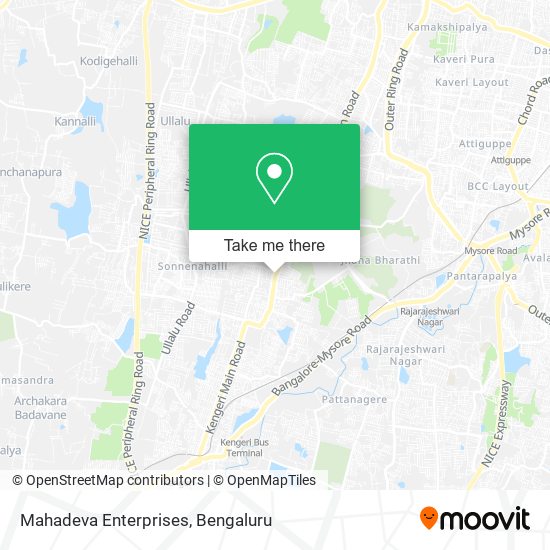 Mahadeva Enterprises map