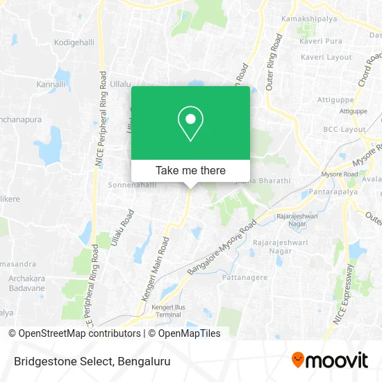 Bridgestone Select map