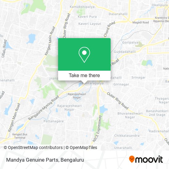 Mandya Genuine Parts map