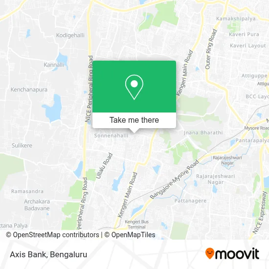 Axis Bank map