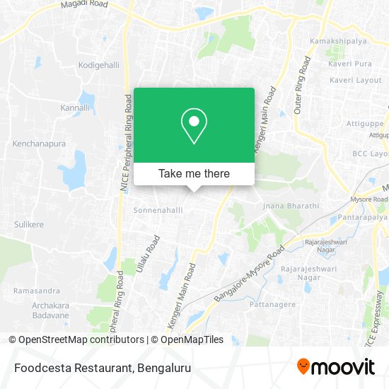Foodcesta Restaurant map