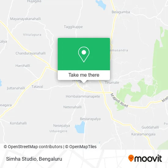 Simha Studio map